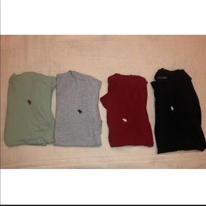 ABERCROMBIE 4 SHIRT LOT.